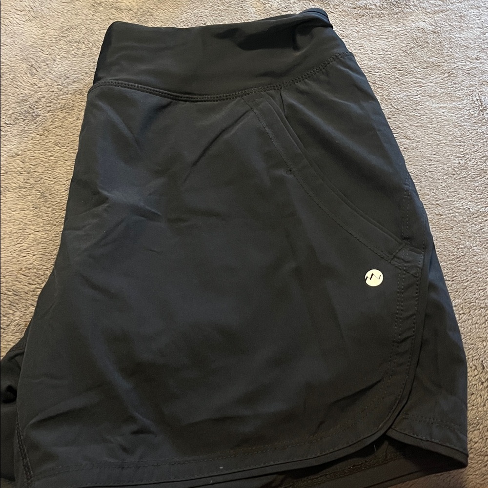 Willit Black Athletic Shorts size 6 nwot